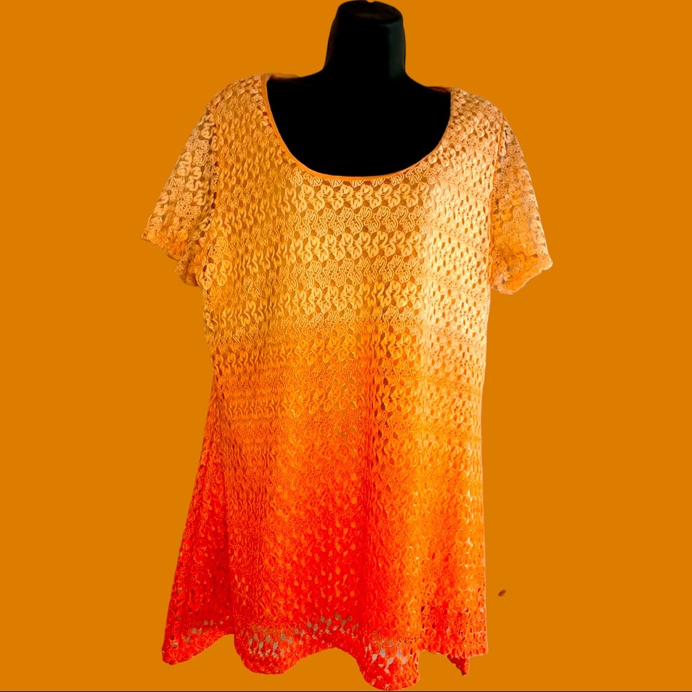 Lace blouse dressy or business wear
